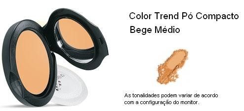 Pó Compacto COLOR TREND AVON - Bege Médio